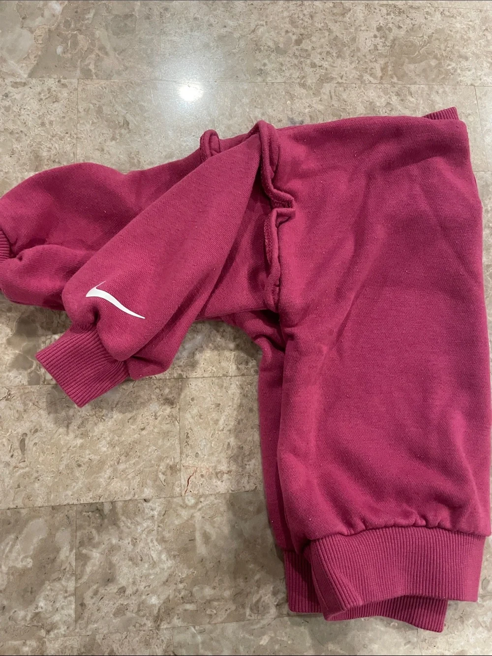 Nike Baby Deep Raspberry Crewneck Sweatshirt